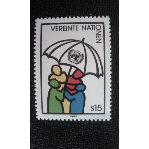 Timbre Nations Unis (Onu) Vienne Yt 50 Symboles U.N.O. 1985