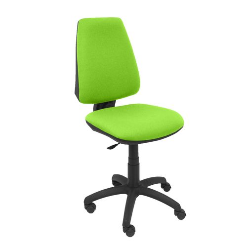 Modèle 14cpbali22 Cp Chaise De Bureau Ergonomique Avec Contact Permanent Et Réglable En Hauteur Assise Et Dossier Rembourrés En Tissu Bali De Couleur Pistache