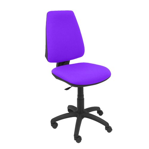 Modèle 14cpbali82 Cp Chaise De Bureau Ergonomique Avec Contact Permanent Et Réglable En Hauteur Assise Et Dossier Rembourrés En Tissu Bali De Couleur Violets