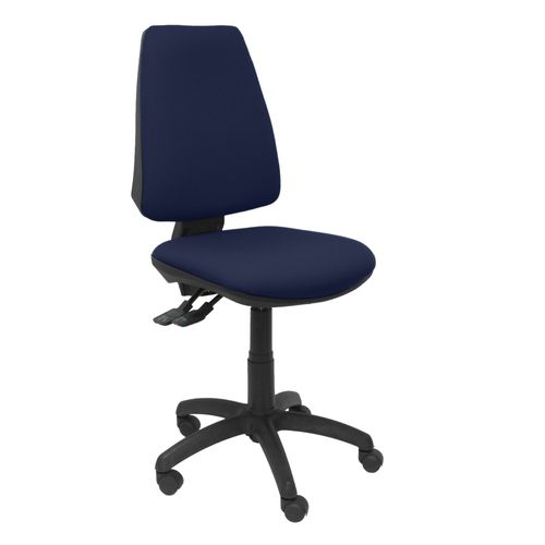 Modèle 14sbali200 Cp Chaise De Bureau Ergonomique Avec Mécanisme Synchrone Et Réglable En Hauteur Assise Et Dossier Rembourrés En Tissu Bali De Couleur Bleu Marine