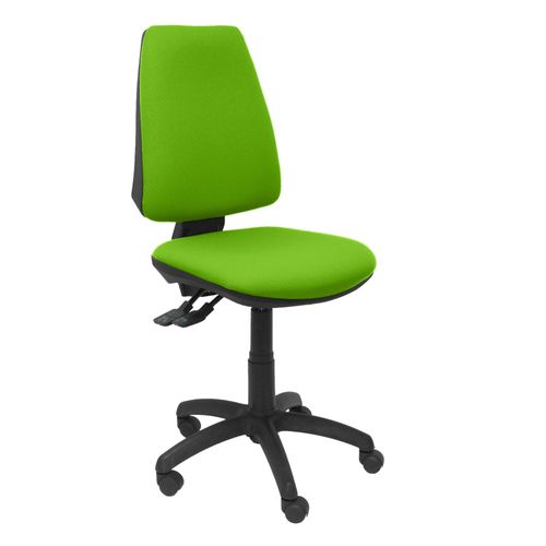 Modèle 14sbali22 Cp Chaise De Bureau Ergonomique Avec Mécanisme Synchrone Et Réglable En Hauteur Assise Et Dossier Rembourrés En Tissu Bali De Couleur Pistache