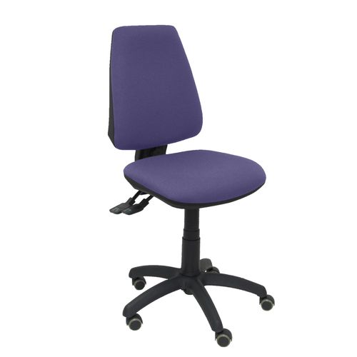 Modèle 14sbali261rp Cp Chaise De Bureau Ergonomique Avec Mécanisme Synchrone, Réglable En Hauteur Et Roues De Parquet Assise Et Dossier Rembourrés En Tissu Bali De Couleur Bleu Clair