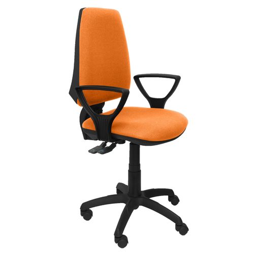 Modèle 14sbali308bgolf Cp Chaise De Bureau Ergonomique Avec Mécanisme Synchrone Et Réglable En Hauteur Assise Et Dossier Rembourrés En Tissu Bali De Couleur Orange