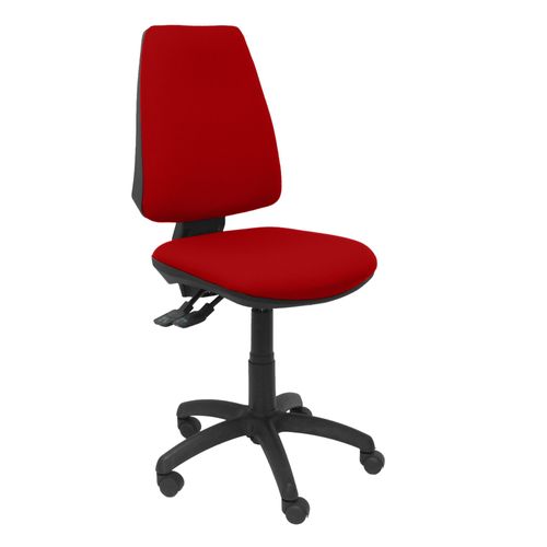Modèle 14sbali350 Cp Chaise De Bureau Ergonomique Avec Mécanisme Synchrone Et Réglable En Hauteur Assise Et Dossier Rembourrés En Tissu Bali De Couleur Rouge