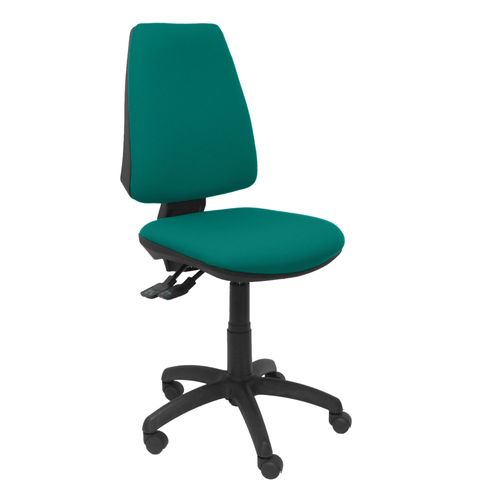 Chaise De Bureau Ergonomique Avec Mécanisme Synchrone Et Réglable En Hauteur Assise Et Dossier Rembourrés En Tissu Bali De Couleur Vert Clair