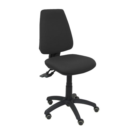 Modèle 14sbali840rp Cp Chaise De Bureau Ergonomique Avec Mécanisme Synchrone, Réglable En Hauteur Et Roues De Parquet Assise Et Dossier Rembourrés En Tissu Bali De Couleur Noir