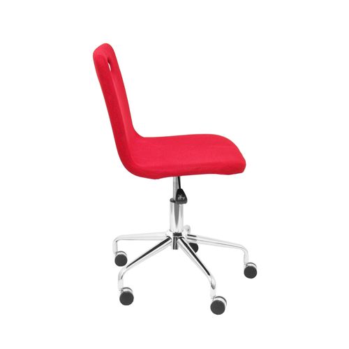Fauteuil De Bureau Ergonomique Pour Enfants Avec Mécanisme De Pivotement Et Hauteur Réglable Dossier Et Assise Rembourrés En Tissu Mesh Rouge Piqueras Y Crespo Modèle Olivares