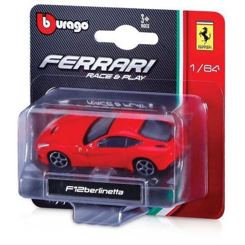 Véhicules Miniatures Die Cast 1/64 Ferrari - Broches 48 Pièces
