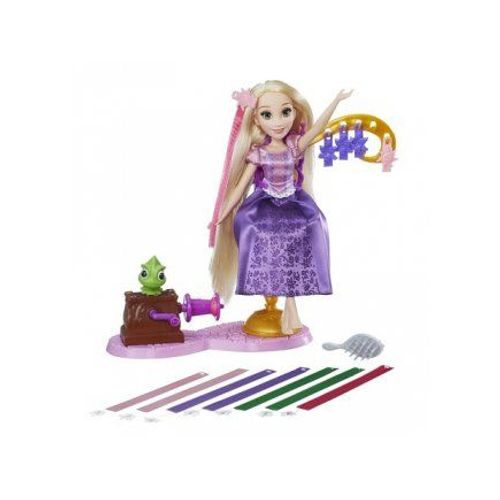 Poupee Raiponce Coiffures Creations Salon Ruban Royal - Disney Princess