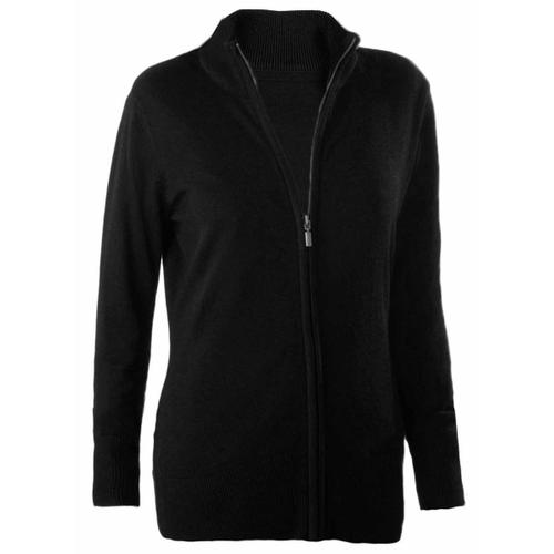 Gilet Boutonn? Cardigan K962 - Femme - Noir