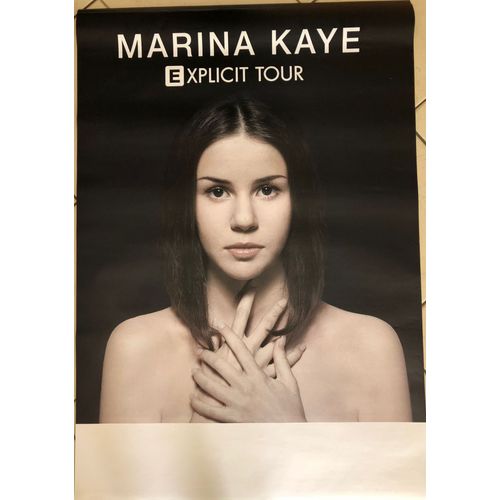 Marina Kaye - Explicit Tour - 70x100cm - Affiche / Poster Envoi En Tube