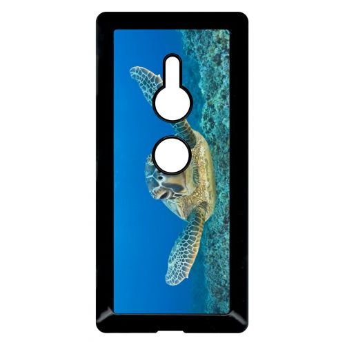 Coque Xperia Xz2 - Tortue Verte D Hawai - Noir