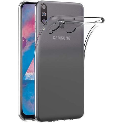 Coque Pour Samsung Galaxy M30 6,4 Pouces Etui Housse Protection En Tpu Avec Absorption De Choc Bumper Et Anti-Scratch