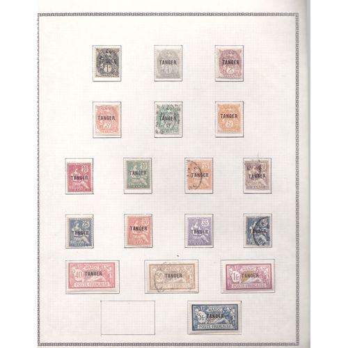 Serie De 18 Timbres Du Maroc / N°S 80 À 97 Incomplète / Cote145 Euros