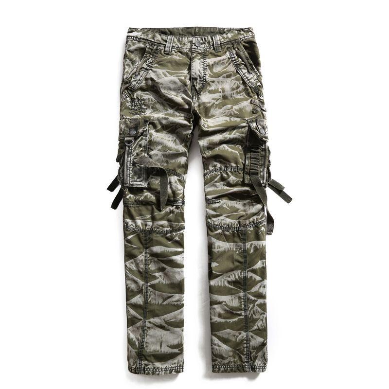 Pantalon militaire homme grande taille sale