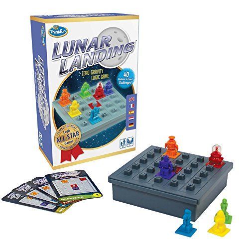 Think Fun Lunar Landing Logic Game And Stem Toy - From The Inventor Of The Famous Rush Hour Game