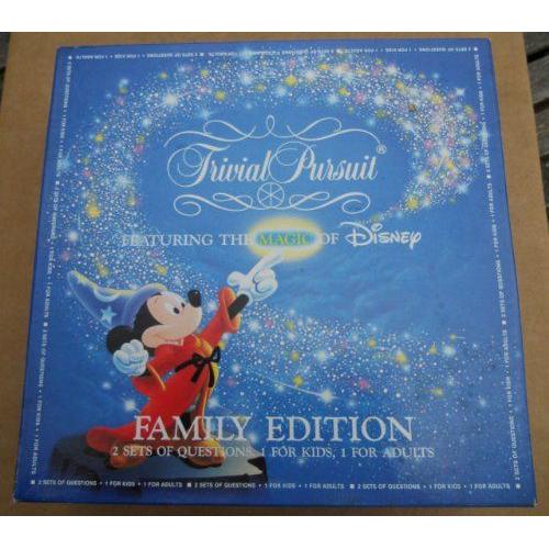 Trivial Pursuit Magic Of Disney Family Edition