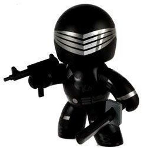 G.I. Joe Series 1 Mighty Muggs Figure Snake Eyes