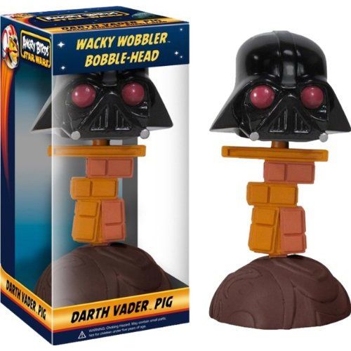 Angry Birds Star Wars Wacky Wobbler Darth Vader Piggy Bobble Head