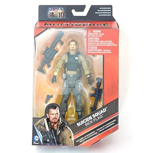 Dc Comics Multiverse, Suicide Squad Movie, Rick Flag Action Figure, 6 Inches