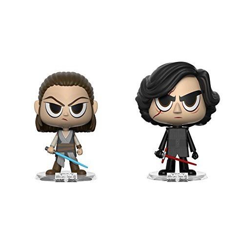 Funko Vynl Star Wars-Rey & Kylo Ren Collectible Figure, Multicolor