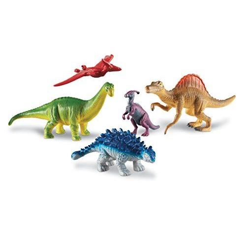 Learning Resources Jumbo Dinosaurs Expanded Set 2, Set Of 5