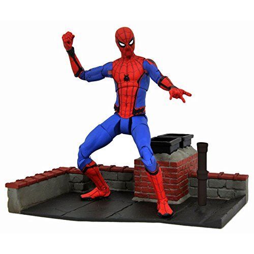 Diamond Select Toys Marvel Select Spider-Man Homecoming Movie Action Figure