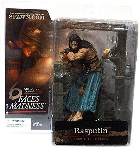 Mcfarlane Toys Monsters Series 3 Faces Of Madness Action Figure Rasputin Rakuten