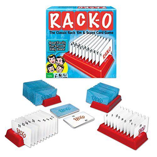 Winning Moves Rack-O, Retro Package Card Game