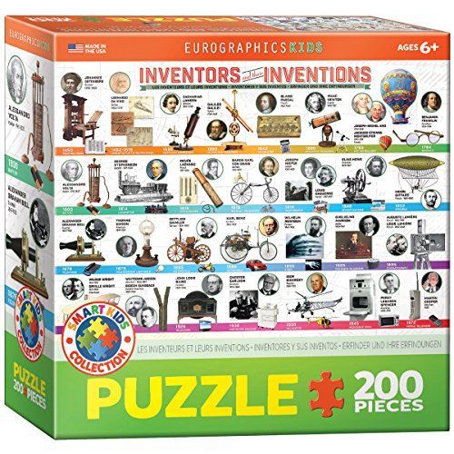 Eurographics Great Inventions Jigsaw Puzzle (200-Piece)