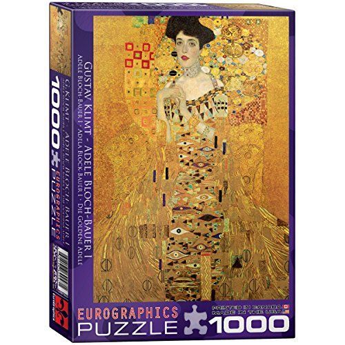 Eurographics Portrait Of Adele Bloch Bauer By Gustav Klimt 1000 Piece Puzzle