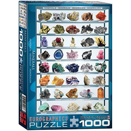 Eurographics Minerals Of The World 1000 Piece Puzzle