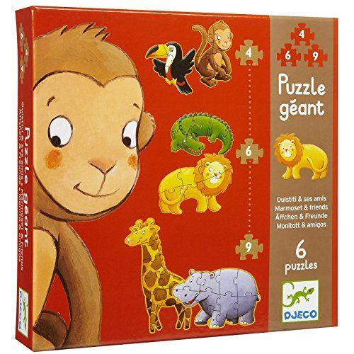 Djeco Giant Puzzle Marmoset &amp Friends