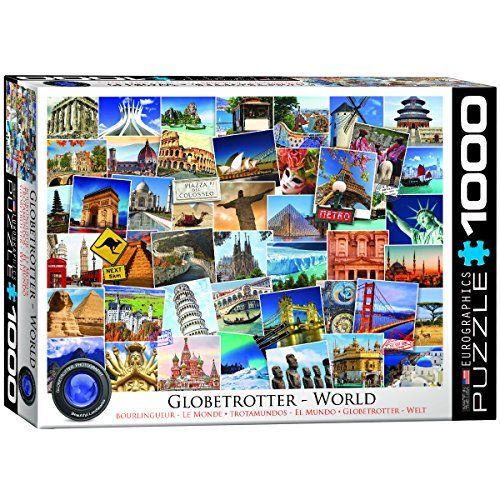 Eurographics World Globetrotter Jigsaw Puzzle (1000 Piece)