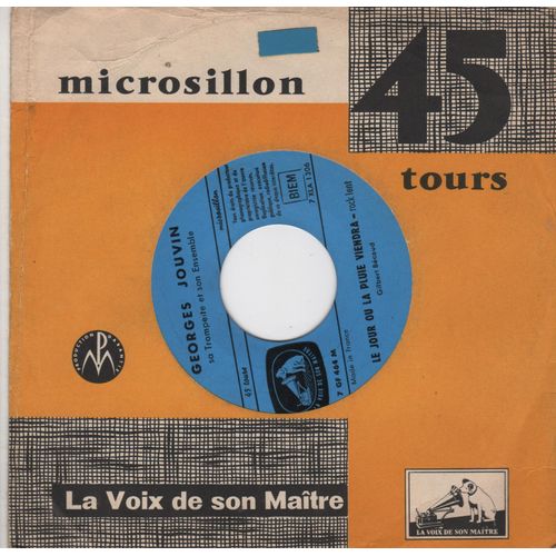 Disque 45 Tours Georges Jouvin