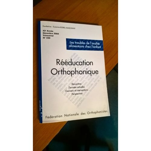Rééducation Orthophonique 220