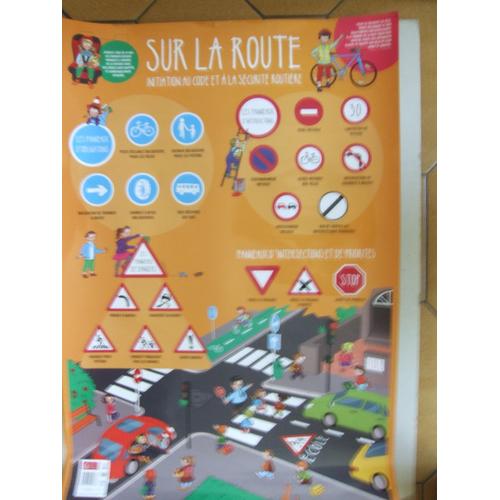 Poster Code De La Route Plastifie 52x76cm