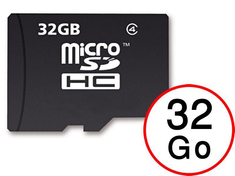 Carte Mémoire Micro-SD 32 Go + Adaptateur pour HUAWEI P9 LITE MINIBy WI®