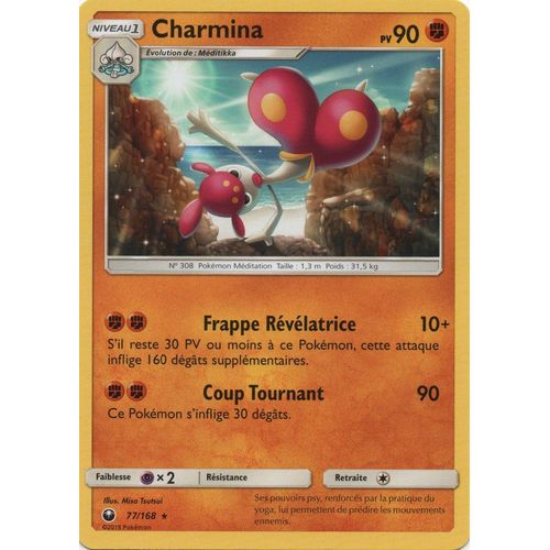 Carte Francaise Charmina 77/168 Tempête Celeste Pokemon