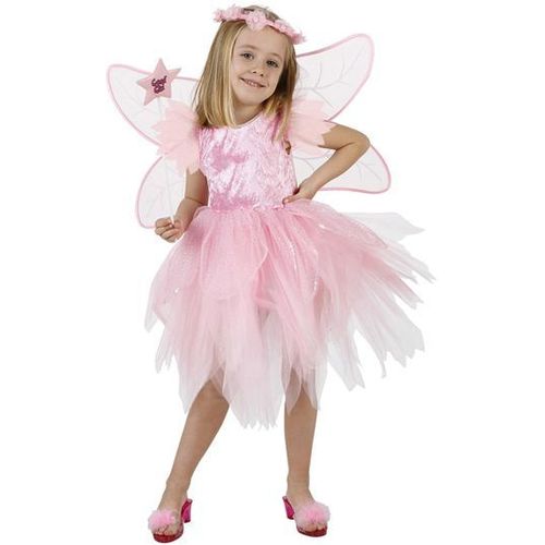 Déguisement Fée Rose Fille 7-9ans (130-145 Cm)