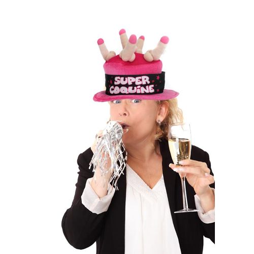 Chapeau Super Coquine Taille Unique