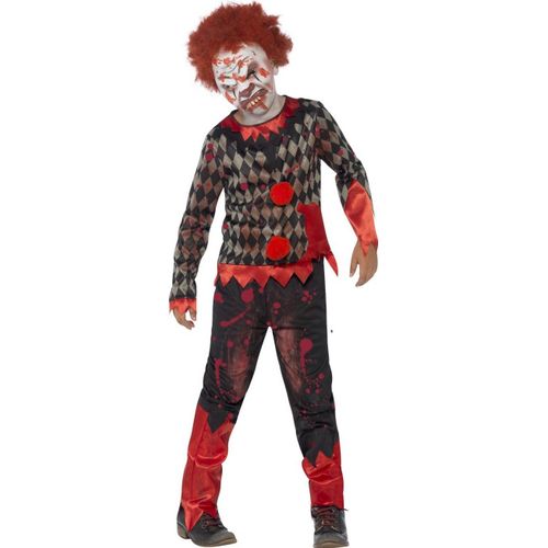 Déguisement Zombie Clown Enfant Halloween 7 À 9 Ans