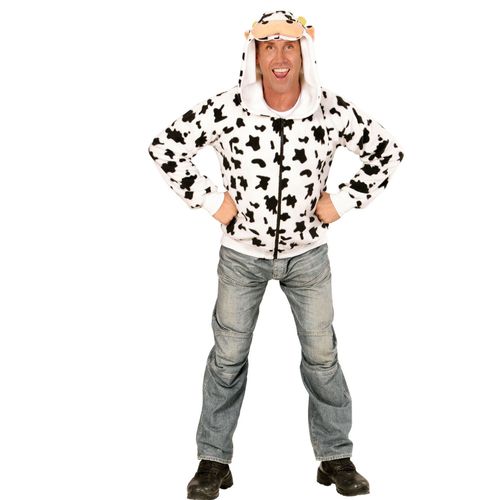 Veste À Capuche Vache Adulte Taille Unique