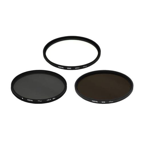 HOYA jeu de filtres DFK67II (UV,PLC,ND) 67 mm