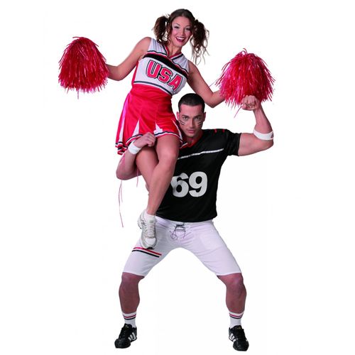 Déguisement Pompom Girl Usa Femme Xs / S