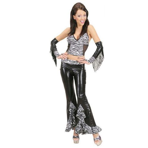 Top Sexy Zèbre Noir Et Blanc Femme Medium