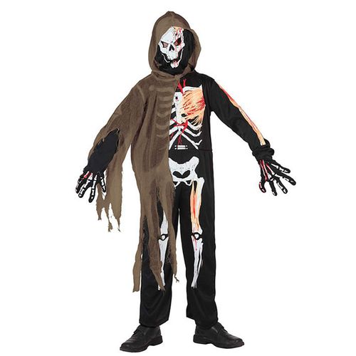 Déguisement Squelette Effrayant Enfant Halloween 3 À 4 Ans