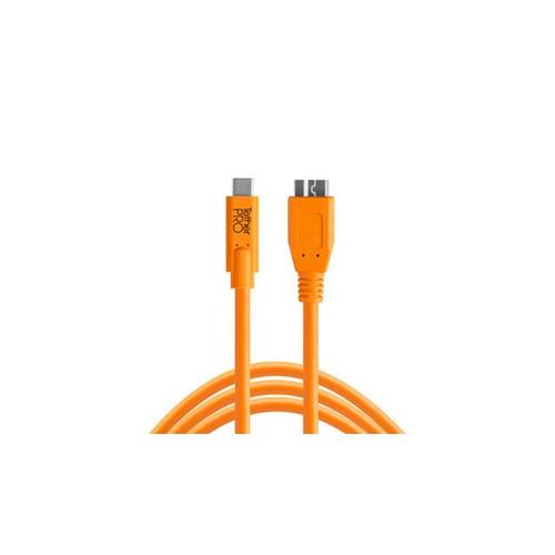 TETHER TOOLS USB-C vers USB 3.0 Micro-B 4,60m orange