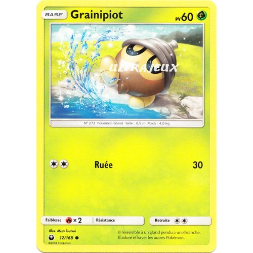 Pokémon - 12/168 - Sl7 - Soleil Et Lune - Tempête Céleste - Grainipiot - Commune