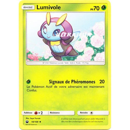 Pokémon - 18/168 - Lumivole - Sl7 - Soleil Et Lune - Tempête Céleste - Peu Commune